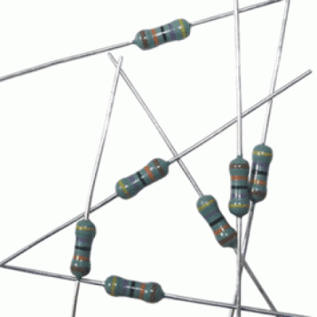 مقاومت 4.7 مگا اهم - 1/4 وات - 1 درصد - بسته 10 تایی