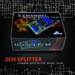 اسپلیتر 1 به 2 ورودی صوتی AUDIO SPLITTER استریو - S2CHS