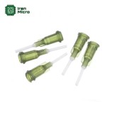 نازل (سوزن) مخصوص سرنگ های خمیر فلاکس و قلع - سر صاف - سبز تیره 14G