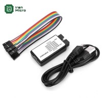 لاجیک آنالایزر 8 کاناله - 24 مگاهرتز با پورت USB (همراه با کابل)