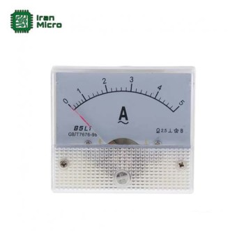 آمپر متر عقربه ای آنالوگ - 5 آمپر AC