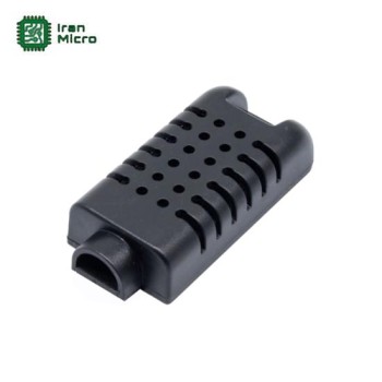 کاور پلاستیکی سنسور دما و رطوبت ABD142 - سایز 59x27x13mm میل - رنگ مشکی کاور پلاستیکی سنسور دما و رطوبت ABD142 - سایز 59x27x13mm میل - رنگ مشکی