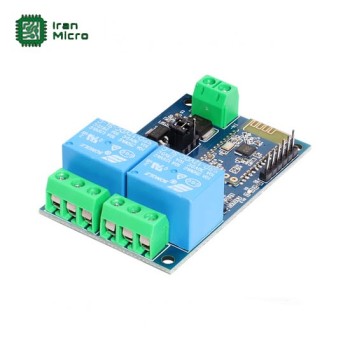 ماژول رله دوکاناله بلوتوث دار 12 ولتی - 2CH-12VDC Bluetooth Relay ماژول رله دوکاناله بلوتوث دار 12 ولتی - 2CH-12VDC Bluetooth Relay