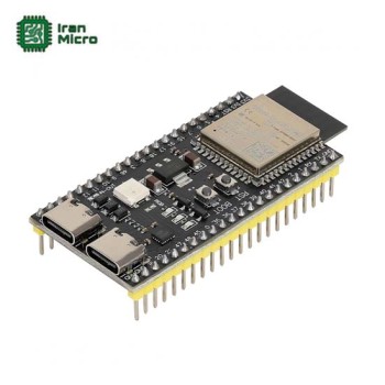 برد توسعه با هسته وای فای ESP32 و دو پورت TYPE-C - مدل ESP32-S3-N16R8 برد توسعه با هسته وای فای ESP32 و دو پورت TYPE-C - مدل ESP32-S3-N16R8