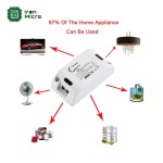 برد گیرنده رادیویی رله دار 1 کانال وای فای دار WIFI + ریموتی - 220 ولت - فرکانس 433 مگاهرتز - مدل KR2201W