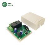 برد گیرنده رادیویی رله دار 2 کانال ریموتی - 6 تا 30 ولت - فرکانس 315 مگاهرتز - مدل KR2402-A