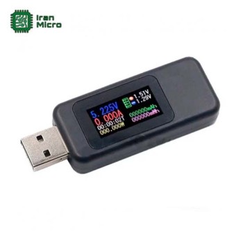 تستر مولتی فانکشن USB (ولت متر ، آمپرمتر و مانیتورینگ) - مدل Keweisi KWS-MX18L