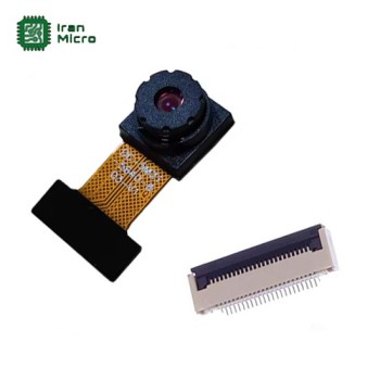 ماژول دوربین OV5640 همراه با کانکتور FPC روبردی