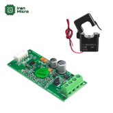 ماژول پاورمتر تک فاز 100 آمپری ورژن 4 - مدل PZEM-004T-100A V4.0 - همراه با ترانس SPLIT-CT