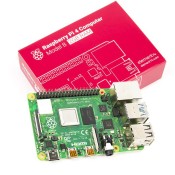 بورد رزبری پای Raspberry Pi 4B - با رم 2 گیگ (اورجینال - ساخت انگلستان UK)