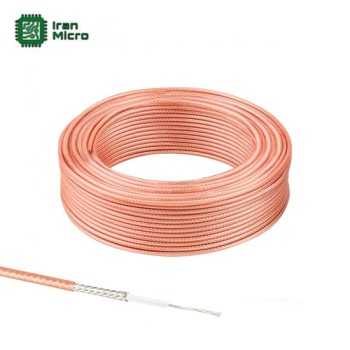 کابل کواکسیال RF مخابراتی RG178 - طول 1 متر