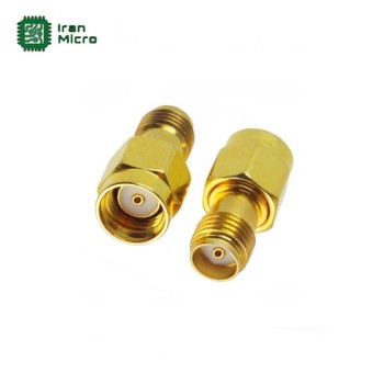 تبدیل دو طرفه آنتن SMA-Female به RP-SMA-Male تبدیل دو طرفه آنتن SMA-Female به RP-SMA-Male