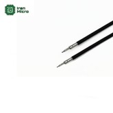 کابل RF مخابراتی RG113 دو طرف آماده - طول 20 سانت