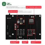 شیلد منبع تغذیه بدون وقفه UPS با ظرفیت 4 عدد باتری سایز 18650 - مدل WAVESHARE Uninterruptible Power Supply UPS Module