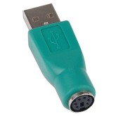 سوکت تبدیل USB (نری) به PS2 (مادگی)